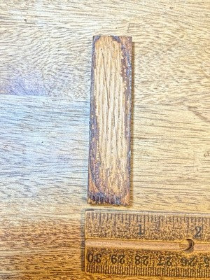 Old Clock Wooden Trim Part         (KD4238)