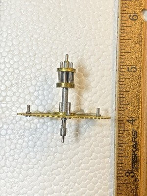 Ingraham (Stamped 5 12) Clock Movement Strike Side 3rd Wheel (KD4299)