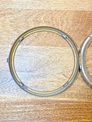 Antique Clock Bezel (No Glass) (147.1mm Dia, 124.8mm Inner Dia) (KD4386)