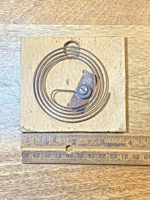 Cuckoo Clock Back (3 3/4 X 3 1/2 Inches)     (KD4161)