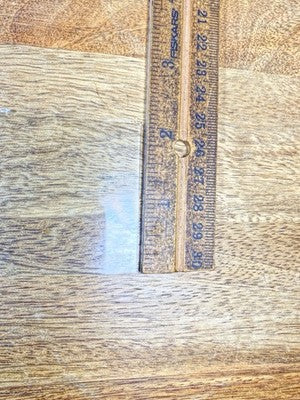 Wall Clock Side Glass (10 5/16 x2 1/8 Inches) (LL5365)