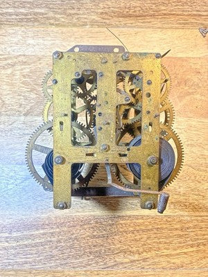 Ingraham (Stamped 10/29) Clock Strike Side Fly Wheel - Vintage Clock KD3417