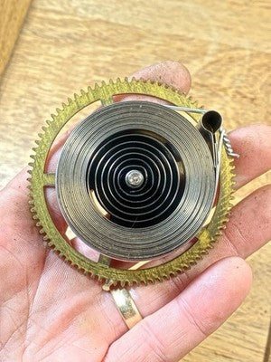 Sessions Clock Time Side Main Wheel - Vintage Clock Parts KD3262