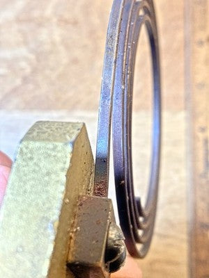 Old 6 Inch Long Mantle Clock Gong      (KD4315)