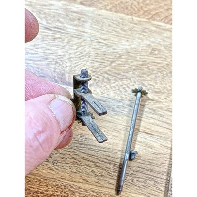 Sessions Clock Movement Pendulum Bridge (See Pics To ID Movement) (KD3239)