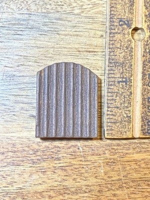 Cuckoo Clock Door ( 1 1/4  X 1 Inches)- Vintage Clock Parts KD4068