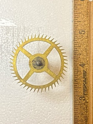 Ingraham (Stamped 10/29) Clock Escape Wheel - Vintage Clock Parts KD3433