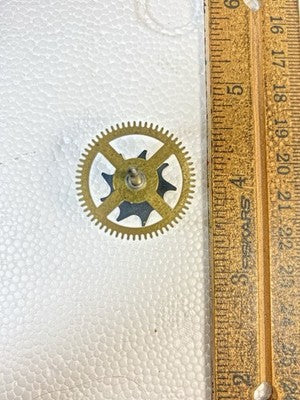 Hermle 340-020 Clock Strike Side 3rd Wheel - Vintage Clock Parts KD3304