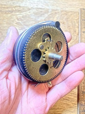 Made In Korea Clock Movement Time Side Main Wheel - Vintage Clock Parts KD3459