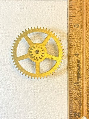 Old Sessions Clock Movement Strike Side 2nd Wheel (See Pics to ID Mvmt) (KD4574)