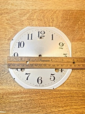 Sessions Clock Movement Dial Pan - Vintage Clock Parts (KD3501)