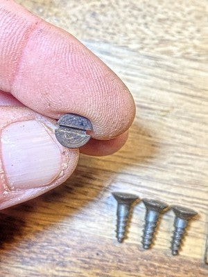 American Clock Movement Mounting Screws - Vintage Clock Parts KD3613