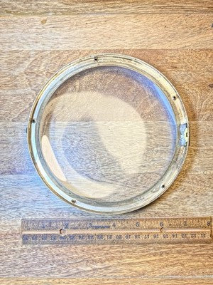 Clock Bezel W/ Convex Glass (6.5 Inch Dia, 5.5 Inch Inner Dia) KD3711