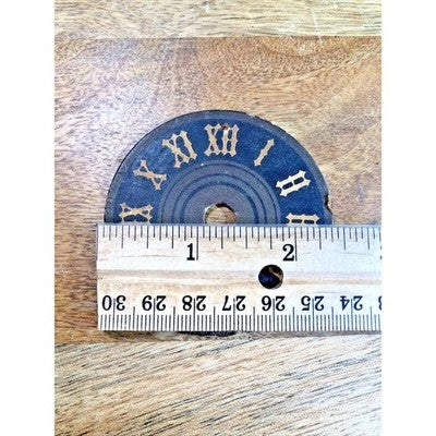 Small Novelty Cuckoo Clock Dial Pan 2 7/16 Inch Diameter (K7300)