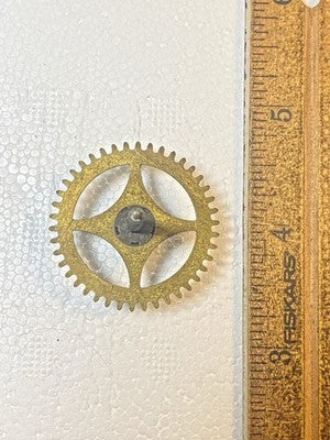 Ingraham (Stamped 10/29) Clock Time Side 3rd Wheel - Vintage Clock KD3422