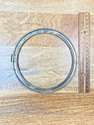 Clock Dial Pan Trim Ring 6.25 Inch Outer Diameter (5.4 Inch Inner)   (LL5374)