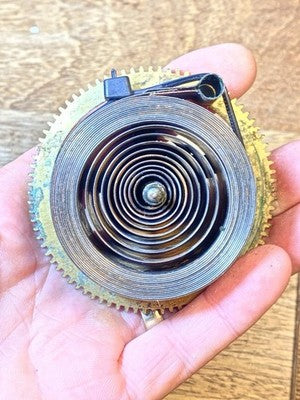 Ingraham (Stamped Oct 78) Clock Movement Strike Side Main Wheel  (KD4288)