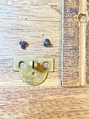 Herschede Clock Movement Pendulum Bridge (See Pics To ID Mvmt))  (KD4204)