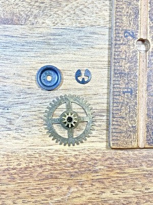 Cuckoo Clock  MFG Co Minute Wheel - Vintage Clock Parts KD3366