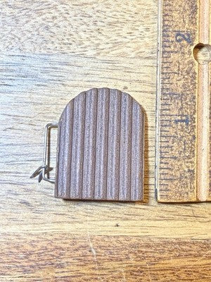 Cuckoo Clock Door ( 1 3/8  X 1 Inches)- Vintage Clock Parts KD4075