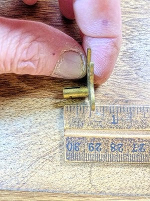 Ingersoll (Stamped Foriegn) Clock Movement  Bridge (See Pics To ID Mvmt) (KD3046