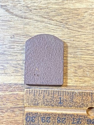 Cuckoo Clock Door ( 1 3/8  X 1 Inches)- Vintage Clock Parts KD4079