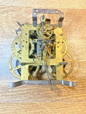 Ingraham (Stamped 10/29) Clock Front Plate - Vintage Clock Parts KD3436