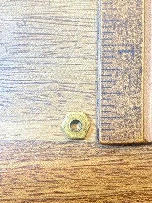 New Haven Clock Movement  Plate Nut (See Pics To ID Mvmt) (KD4477)