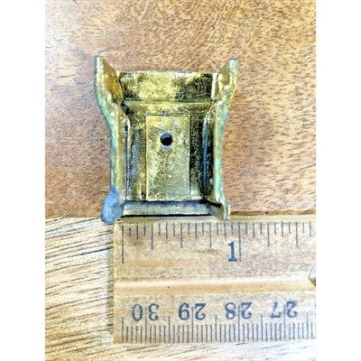 Antique Square Mantel Clock Column Capitol (Top) Or Base (K6680)