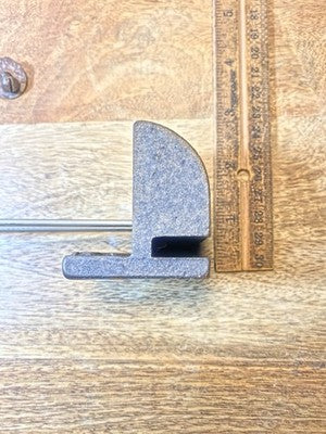 Old 2 Rod Clock Chimes Bar, 10 Inches Long   (LL5389)