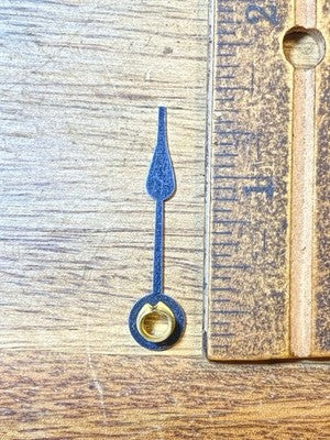 Clock Hour Hand 1 3/8 Inches Long (Arbor Dia 3.6mm)           (KD4162)