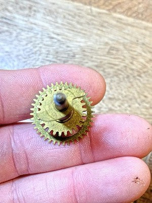 Antique New Haven Clock Movement Hands Post (KD4332)