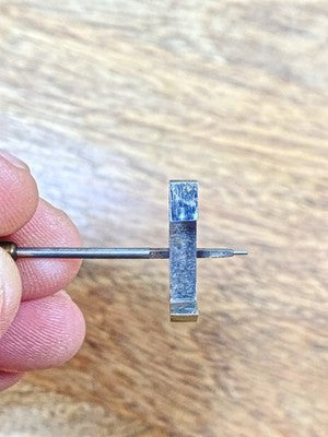 P. Japy (Stamped 1878) Clock Movement Verge (See Pics To ID Mvmt) (KD3024)