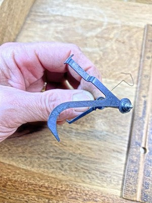 Sessions Clock Movement Drop Lever (See Pics To ID Movement) (KD3255)
