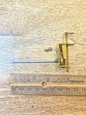 Gilbert Clock Movement (Stamped 24) Pendulum Bridge  (KD4369)
