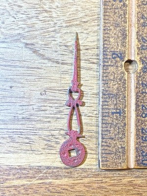 Old Clock Minute Hand 2 1/2 Inches Long (Arbor Dia 3.2mm X 3.2mm )     (KD4083)