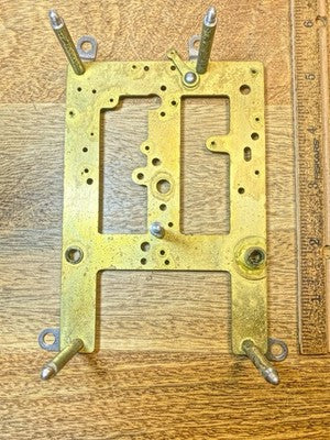 Sessions Bim Bam Clock Movement Front Plate (Pivots Look Good) (KD3698)