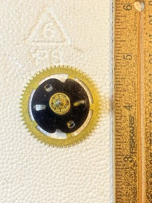 Sessions Chime Clock Strike Side 3rd Wheel - Vintage Clock Parts KD3398