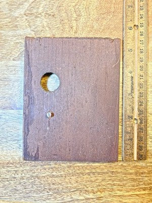 Cuckoo Clock Side Panel (5 3/8 X 4 1/8 Inches)     (KD3765)