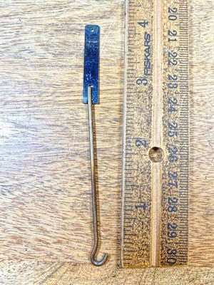 4 Inch Long Clock Pendulum Rod and Spring (KD2664)