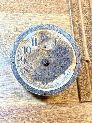 Baby Ben Style 1 (circa 1912-1930) Alarm Clock Movement (Springs Good) (KD4043)