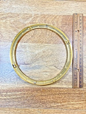 Clock Dial Pan Trim Ring 6.3 Inch Outer Diameter (5.5 Inch Inner)   (LL5373)