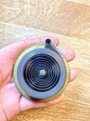 Ingraham (Stamped 12 14) Clock Movement Time Side Main Wheel (KD3641)