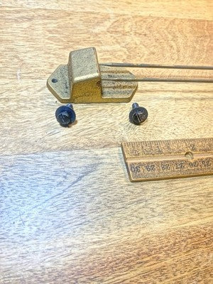 Seth Thomas Clock 2 Rod Chime Bar (12 1/2 Inches Long) (LL5386)