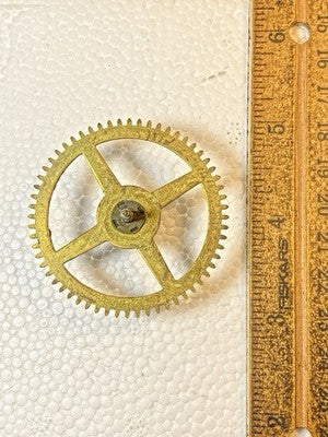 Ingraham (Stamped Oct 78) Clock Time Side 2nd Wheel (KD4284)