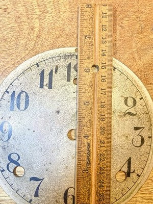Gilbert Clock Movement (Stamped 30) Dial Pan (See Pics To ID Mvmt)   (KD4593)