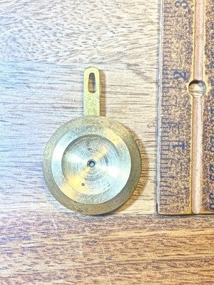 Old Adjustable New Haven 1.8oz Clock Pendulum Bob   (KD4452)