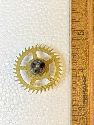 Made In Japan Clock Movement Escape Wheel (See Pics To ID Mvmt)     (KD4259)