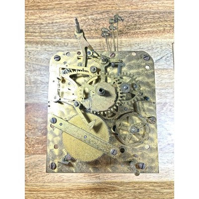Old Herschede Clock Movement Spring Assembly (See Pics To ID Movement) (K7911)