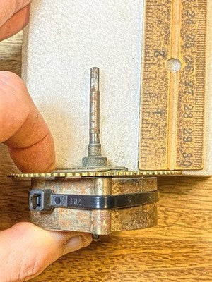 Ingraham (Stamped Oct 78) Clock Movement Strike Side Main Wheel  (KD4288)